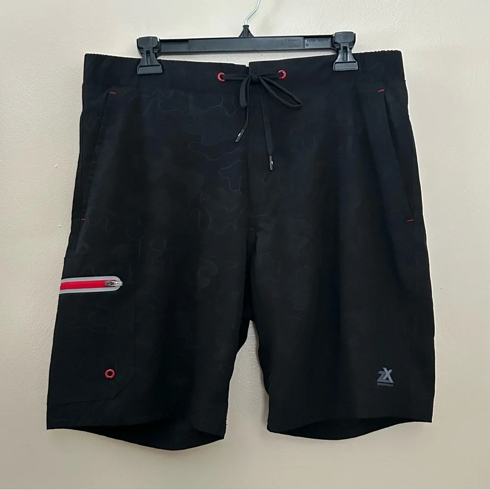 NWT ZeroXposur Men's Black Swim Board Shorts